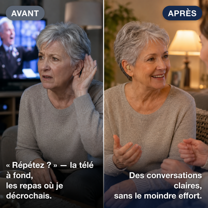 Avant apres - de la television a fond aux conversations claires