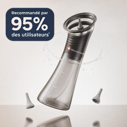 Nettoyeur d'Oreilles Électrique — Élimine le Cérumen en Douceur, à l'Eau Tiède